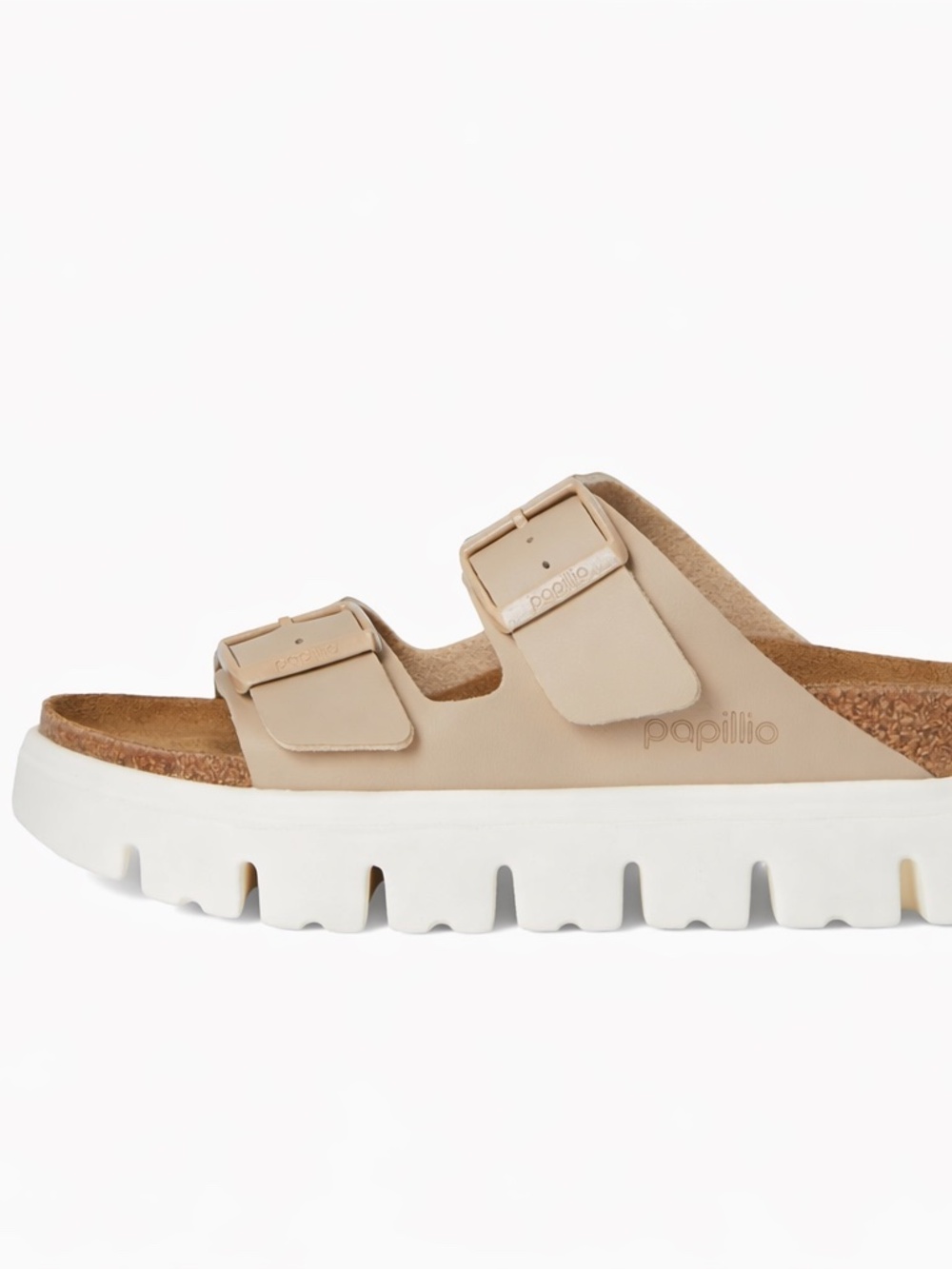 Birkenstock Papillio Arizona Chunky Platform Sandcastle Women 9 EU 40 , New
